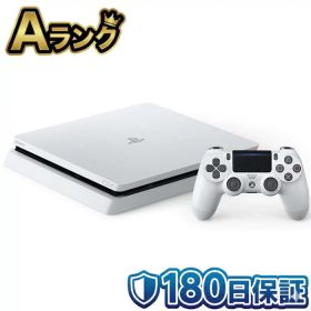 【中古】 SONY ソニー PlayStation 4 グレイシャー・ホワイト 500GB CUH-2100AB02 PS4 プレステ4 ぷれすて4 プレイステーション4 本体 厳格検品クリア 高品質 薄型 スリムモデル 白 人気 ゲーム機 おすすめ プレゼント 送料無料 迅速配送 翌日配送 整備済み品 180日保証