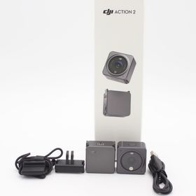ディージェイアイ(DJI)の■美品■ DJI Action 2 Powerコンボ（32GB） ♯99010(ビデオカメラ)