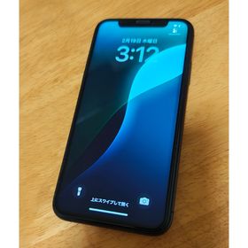 アイフォーン(iPhone)のアップル iPhoneXS 256GB スペースグレイ SIMフリー 100%(スマートフォン本体)