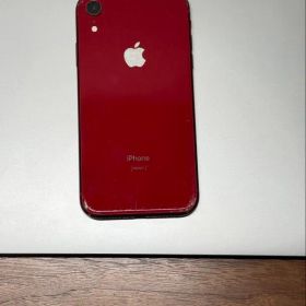 Apple iPhone XR (レッド) 画面ひび割れあり