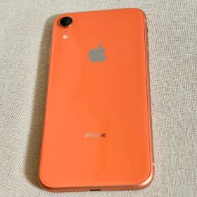 【超美品】iPhoneXR コーラル 64GB 箱・説明書付 SIMロック有