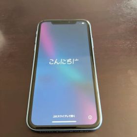 Apple iPhone XR 128GB ブルー iFaceカバー付