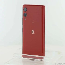 【中古】楽天 Rakuten Hand 5G 128GB クリムゾンレッド P780 楽天 SIMフリー 【269-ud】
