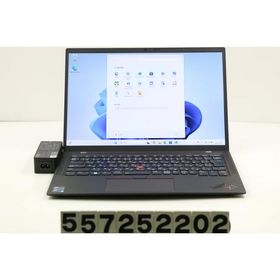 ノートパソコン Lenovo ThinkPad X1 Carbon 9th Gen Core i5 1135G7 2.4GHz/8GB/256GB(SSD)/14W/WUXGA(1920x1200)/Win11 キー割れあり