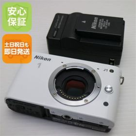 ニコン(Nikon)の新品同様 Nikon 1 J1 ボディ ホワイト M999(ミラーレス一眼)