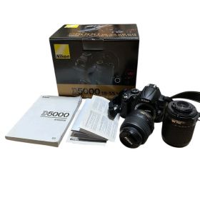 【美品】Nikon D5000 ダブルズームキット 付属品