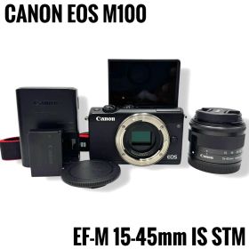 美品 CANON EOS M100 EF-M 15-45mm レンズキット