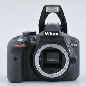 【中古】Nikon ニコン D3300 ブラック デジタル一眼レフカメラ