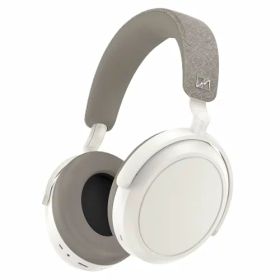 【中古】「ほぼ新品」ゼンハイザー(Sennheiser) ワイヤレスヘッドホン bluetooth MOMENTUM 4 Wireless ホワイト 高性能ドライバー ノイズキャンセリング 60時間再生 タッチパネル 低遅延 apt