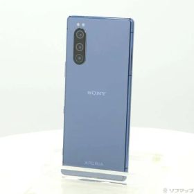 ソフマップ 〔中古品〕 Xperia 5 128GB ブルー J9260JPL SIMフリー【258】