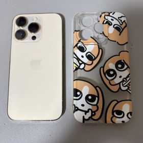 超美品 iPhone14 Pro 128GB ゴールド SIMフリー 中国版