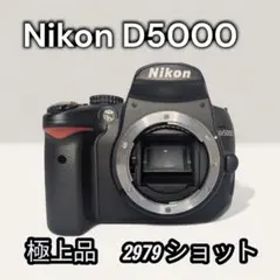 【極上品】ショット数わずか2979枚！ Nikon D5000 ボディ 自撮り