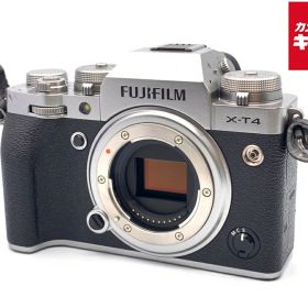 【中古】 【並品】 フジフイルム X-T4 ボディ シルバー 【ミラーレス一眼】 【6ヶ月保証】
