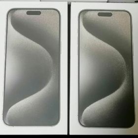 アイフォーン(iPhone)の新品！iPhone15Pro Max 512GB 計2台 ナチュラルチタニウム(スマートフォン本体)
