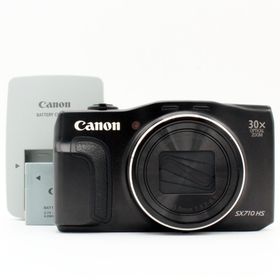 【新品級】CANON PowerShot SX710 HS ブラック#9138(コンパクトデジタルカメラ)