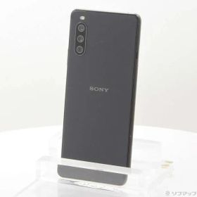 ソフマップ 〔中古品〕 Xperia 10 III 128GB ブラック SOG04 auロック解除SIMフリー【276】