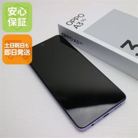 オッポ(OPPO)の新品同様 SIMフリー OPPO A3 5G パープル スマホ OPPO 即日発送 土日祝発送OK M777(スマートフォン本体)