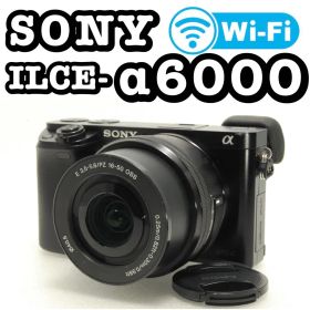 SONY ILCE α6000 ❤️ソニー ブラック ミラーレス 一眼レフ カメラ