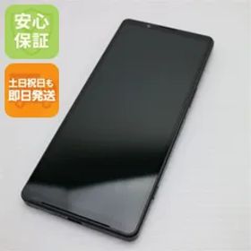超美品 Xperia 5 V XQ-DE44 ブラック SIMフリー スマホ SONY 即日発送 土日祝発送OK 02000