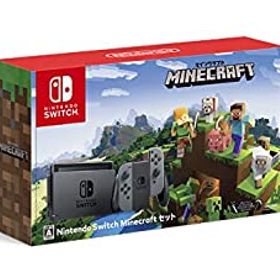 【中古】(非常に良い)Nintendo Switch Minecraft (マインクラフト) セット(キャンペーンプリペイド番号なし)