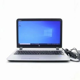 hp ProBook 450 G3 Celeron 3855U 1.6GHz 4GB 256GB(SSD) 15.6インチ非光沢パネル FWXGA 1366x768ドット Windows10 Pro 64bit 中古
