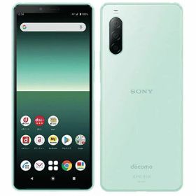 【中古】【安心保証】 Xperia 10 II SO-41A[64GB] docomo ミント