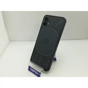 【中古】NOTHING 国内版 【SIMフリー】 Nothing Phone (1) 8GB 128GB ブラック A10400011【大須】保証期間1ヶ月【ランクA】