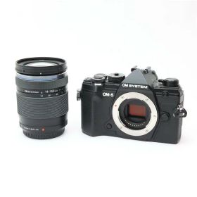 【中古】 《難有品》 OM SYSTEM OM-5 14-150mm II レンズキット ブラック [ デジタルカメラ ]