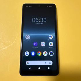 Xperia Ace III SOG08 本体 ブルー ケース付