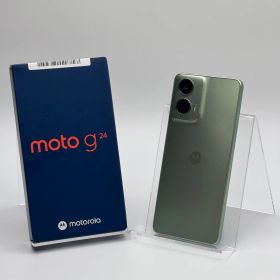 【箱付き中古A】moto g24 XT2423-5 アイスグリーン SIMフリー 白ロム