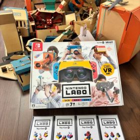 Nintendo Labo VR Kit4本全キットNintendoSwitch