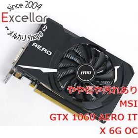 [bn:0] MSI製グラボ GTX 1060 AERO ITX 6G OC PCIExp 6GB