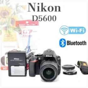 美品✨ニコン D5600✨AF-Pレンズセット✨スマホ自動転送 Wi-Fi対応
