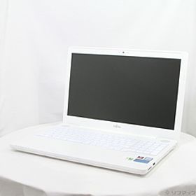 格安安心パソコン LIFEBOOK AH50／C3 FMVA50C3WP プレミアムホワイト 〔Windows 10〕 ［Core-i7-7700HQ (2.8GHz)／12GB／HDD1TB／15.