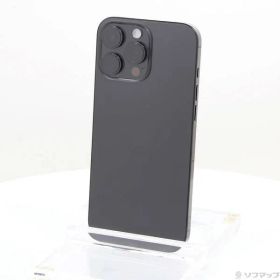 ソフマップ 〔中古品〕 iPhone16 Pro Max 256GB ブラックチタニウム MYWG3J／A SIMフリー【344】