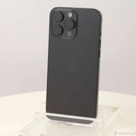 ソフマップ 〔中古品〕 iPhone16 Pro Max 512GB ブラックチタニウム MYWL3J／A SIMフリー【262】