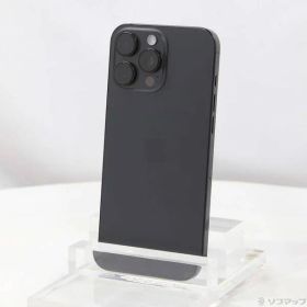 ソフマップ 〔中古品〕 iPhone16 Pro Max 512GB ブラックチタニウム MYWL3J／A SIMフリー【269】