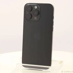 ソフマップ 〔中古品〕 iPhone16 Pro Max 512GB ブラックチタニウム MYWL3J／A SIMフリー【258】
