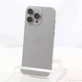 ソフマップ 〔中古品〕 iPhone16 Pro Max 512GB ナチュラルチタニウム MYWP3J／A SIMフリー【258】