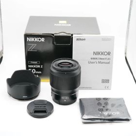 新品級 NIKON ニコン NIKKOR Z 50mm f/1.8 S あると嬉しい元箱・取説・純正フード付！