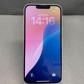 美品 国内版 SIMフリー iPhone13 256GB スターライト色
