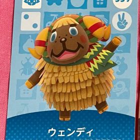 どうぶつの森 アミーボカード ウェンディ