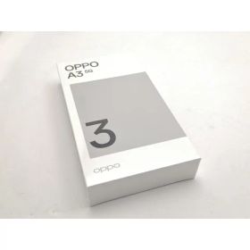 【未使用】Oppo ymobile 【SIMフリー】 OPPO A3 5G 4GB 128GB パープル【ECセンター】保証期間3ヶ月
