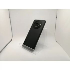 【中古】SHARP docomo 【SIMフリー】 AQUOS R8 pro ブラック 12GB 256GB SH-51D【川崎駅前】保証期間1ヶ月【ランクC】