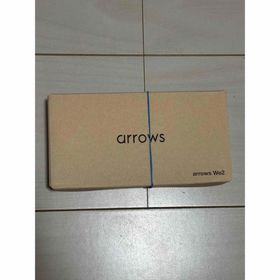 アローズ(arrows)のFCNT arrows We2 FCG02 ライトブルー(スマートフォン本体)