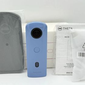 【美品】RICOH THETA SC2 ブルー R03030 リコー シータ 360度カメラ