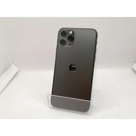 【中古】Apple au 【SIMロック解除済み】 iPhone 11 Pro 64GB スペースグレイ MWC22J/A【大須アメ横】保証期間1ヶ月【ランクC】