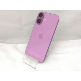 【中古】Apple 国内版 【SIMフリー】 iPhone 16 128GB ピンク MYDT3J/A【柏】保証期間1ヶ月【ランクA】