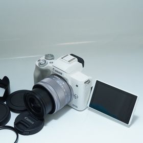キヤノン(Canon)のスマホ転送機能付♪キヤノン EOS Kiss M ホワイト(ミラーレス一眼)