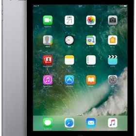 iPad (第5世代) Wi-Fi+Cellularモデル 32GB (au/スペースグレイ) [MP1J2J/A] (状態：本体のみ) タブレット端末